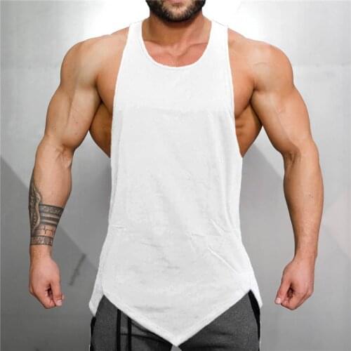Muscleguys Brand fitness clothing gyms tank top men canotta bodybuilding shirt singlet tanktop solid vest sleeveless undershirt
