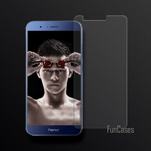 Screen Protector For Huawei Honor 8 Pro / V9 Tempered Glass For Huawei Honor 8 Pro 2.5D Curved Edge Protective Film Front Film