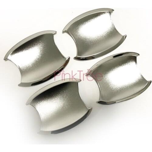 Chrome Door Handle Bowl Cover Trim For Honda CRV 2007 2008 2009 2010 2011 Car SUV Styling Tuning Accessories