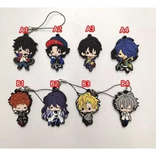 HypnosisMic -Division Rap Battle DRB Original Japanese anime figure rubber mobile phone charms/key chain/strap