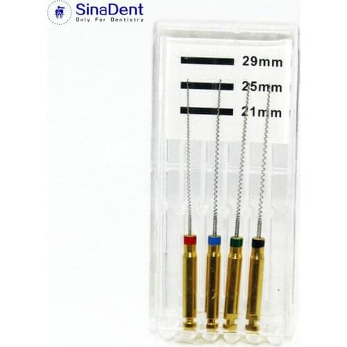 1Pack Dental Paste Carriers Root Filler Lentulo 25mm 29mm Assorted Endodontics files Dental Instruments Channel Spiral