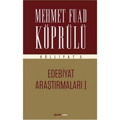 Literary Studies 1 Mehmet Fuad Bridge Alpha Yayıncılık