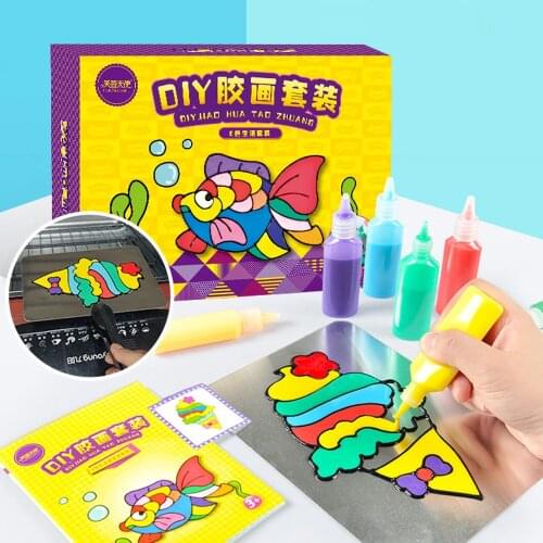 Kids DIY Magic Water Toy Children Handmade DIY Craft Toys Montessori Education Water Fairy Ocean Magical Toys Xmas Gift