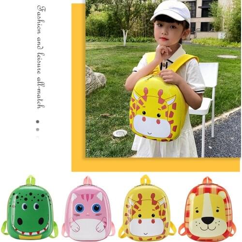 Cute Cartoon Animal Shape Backpack 2021 Kids Children Hard Shell Backpack Kindergarten School Book Bag Students Knapsacks