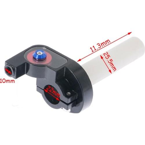 Motorcycle parts visual Throttle Grips Settle & twist gas throttle handle Dirt Pit Bikes atv 50cc- 160cc ATV GPX SDG
