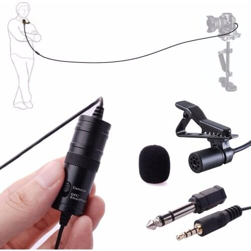 For mobile phone camera portable PC, BOYA BY-M1 3.5mm condenser lavalier microphone