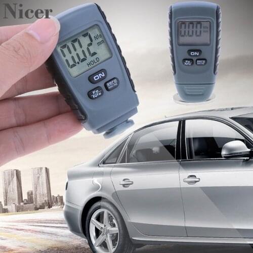 RM660 Digital Automobile Thickness Gauge Car Paint Tester LCD Backlight For Car Paint Tester Backlight Thickness Coating Meter