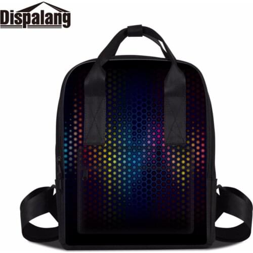 Dispalang 2021 Latest Design Shoulder Backpack Girls Casual Day Pack Unique Rucksack Women Travel Bookbag for High Class Student