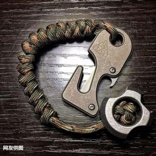 SERGE VG10 Imported Japanese Steel Titanium Alloy Handle Removable Blade Edc Equipment