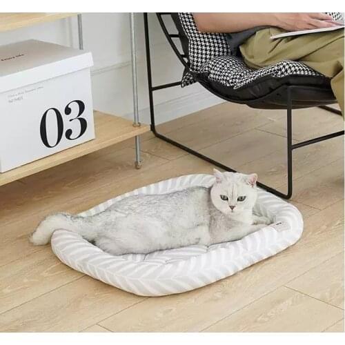 Thick Soft Fluffy Fiber Comfortable Good Sleep Ample Space Double Available Cat Matmascotas домик для кошки Pet Supplies
