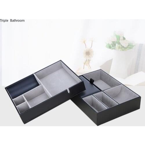 Triple Bathroom Storage Box