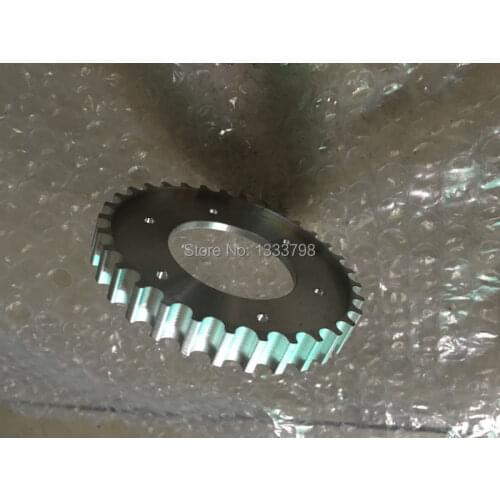 High quality nigrescent finish HTD8M timing belt pulley