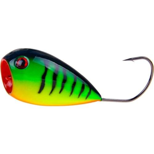 1Pcs 8cm 13g Croatian EGG 80mm 13g Floating Fishing Lure Hard Bait Swimbait Wobblers Popper Fishing Bait with Single Hook Pesca