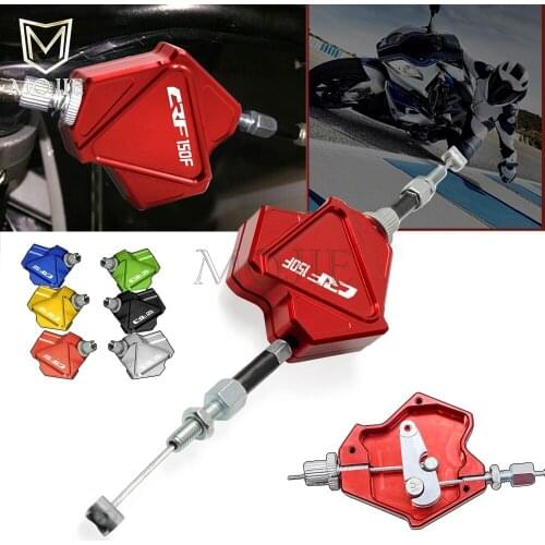 Motorcycle CNC Aluminum Stunt Clutch Lever Easy Pull Cable System For HONDA CRF150F CRF 150F 150 CRF150 F 2003-2017 2004 2005