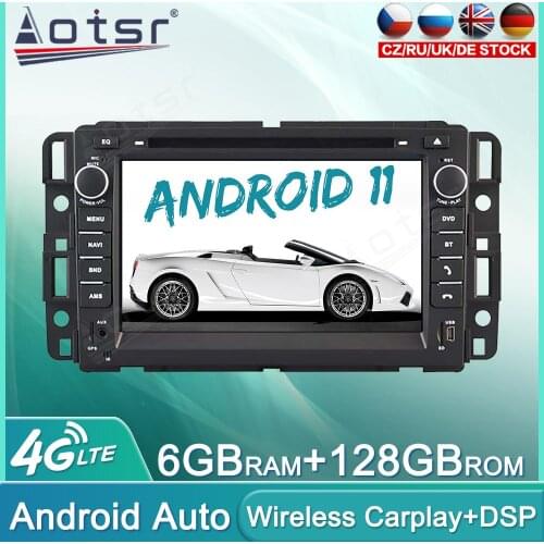 Android 11 128GB Car Radio DVD For Hummer H2 2008 2009 2010 Audio Multimedia Player GPS Navigation Auto Stereo Head Unit Carplay