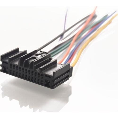 Car DVD Player Power Wire Cable Plug male For Ford Focus 2011+ ，Fiesta C-Max 2010