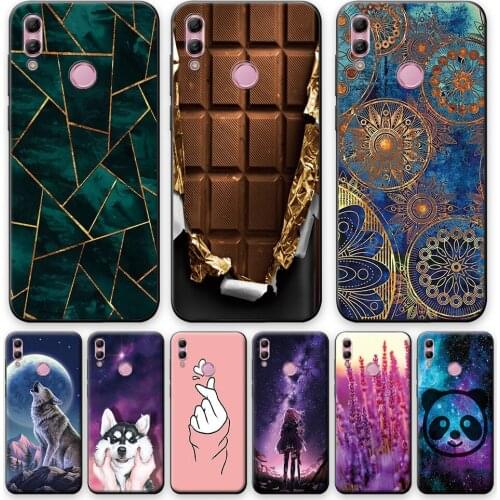 For Huawei P Smart 2019 Case Cover For Huawei PSmart 2019 Silicone Soft Phone Case on Huawei P Smart 2019 Retro Matte Back Cover