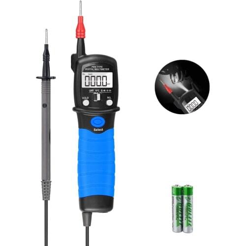 Digital Multimeter AP-38C 6000 Counts Voltage Meter dc for Measuring AC/DC Voltmeter, Resistance, Diode, Capacitance, Backlit