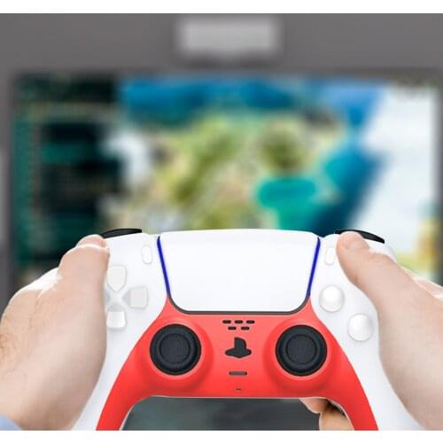 Handle Decorative Clip Cover Clamp Controller Middle Decorative Cover Strip Skin Shell for PS5 Gamepad Games Accessories