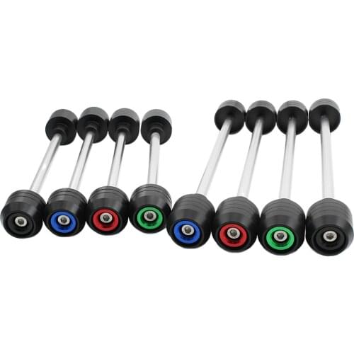 For SUZUKI GSX-S1000 2015-2018 Motorcycle Front Rear Axle Fork Wheel Protector Sliders Falling Protection