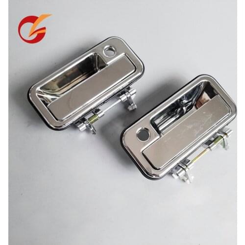 Use for isuzu pickup 1988-1995 honda passport door outer handle front rear metal type chrome