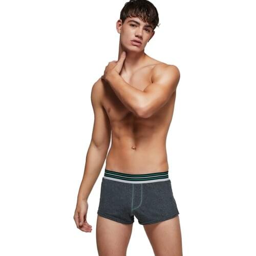 Cotton Mens Sleep Bottoms Undewear Casual Breathable Lounge Pajamas Boxer Shorts Soft Home Sleeping Trunks Underpants M-XXL