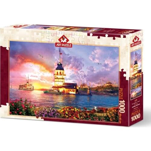 Art Puzzle Tower 1000 Piece Jigsaw Puzzle