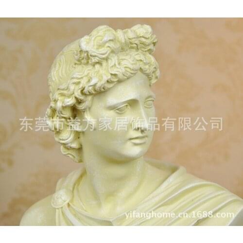 David Statue of Human Head factory wholesale crafts living room den home decoration home decorations ornaments