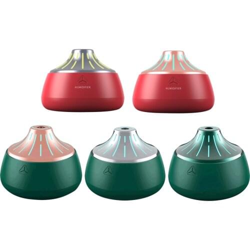 Cool Mist Humidifier USB Romantic Color Night Lamp Portable Air Humidifier Fogger for Plants Home Bedroom Baby Room Office