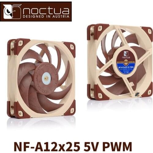 Noctua NF-A12x25 5V PWM 120mm CPU or radiator cooling fans Computer Case CPU heat sink Cooler low noise Fan