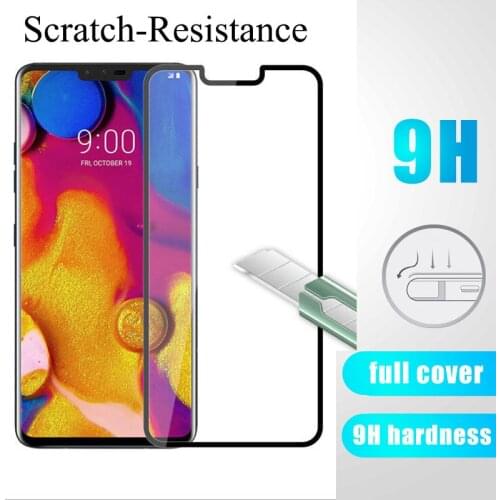 3D 9H Full Cover Tempered Protective Glass for LG V40 V30 V20 Glass Screen Protector For LGV40 LGV30 LGV20 Toughened Glass HD