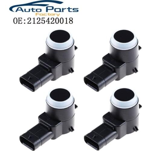 4 PCS PDC Parking Sensor For Mercedes W221 C216 A B E S Class ML C S CL SLS SLK E 2125420018 0263003616 A2125420018