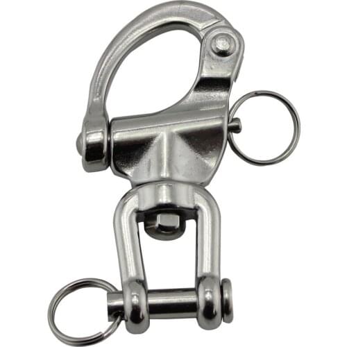 87mm swivel jaw snap shackle marine hardware