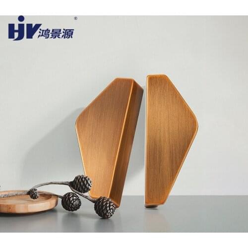 HJY Hardware Handles Classic Furniture Drawer Handles Pull Out Drawer Furniture for Kitchen Gold Knobs Hole Distance 64mm Z521