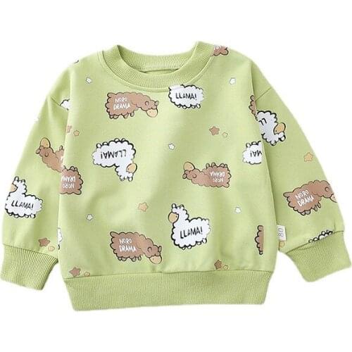 New Spring Autumn Baby Boys Girls Clothes Children Cartoon Cotton T-Shirt Toddler Casual Costume Infant Clothing Kids Sportswear