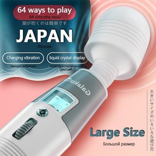 Huge Magic Wand Vibrators for women clitoris stimulator Woman masturbation massager USB charging Adult Sex Toys for Woman