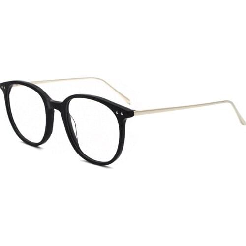Prescription Eyeglasses Frame Men Women Optical Eyewear Glasses Round Frame Fashion New Retro Big Size Head G171