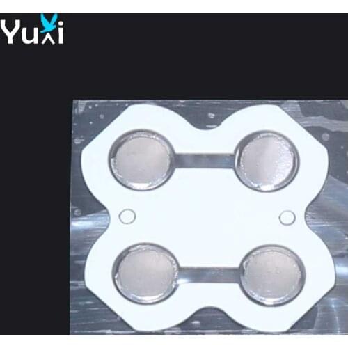 YuXi 10pcs Conductive fIlm For Nintend NS Switch Joy-Con Controller D Pads D-Pad Metal Dome Snap PCB board buttons
