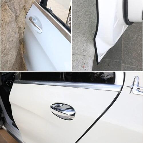 Car Door trips Rubber Edge Protective Strips For Ford Focus 2 1 Fiesta Mondeo 4 3 Transit Fusion Kuga Ranger Mustang KA S-max