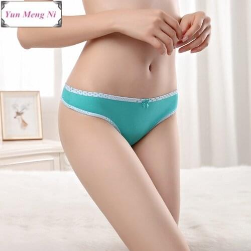 Free shipping 5pcs/lot Womens underwear fashion sexy cotton T pants Ms. thong passion Womens cotton panties Girl Briefs 87289