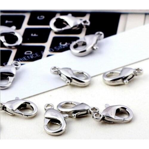 12mm imitation copper lobster clasp necklace connection buckle DIY handmade jewelry accessories