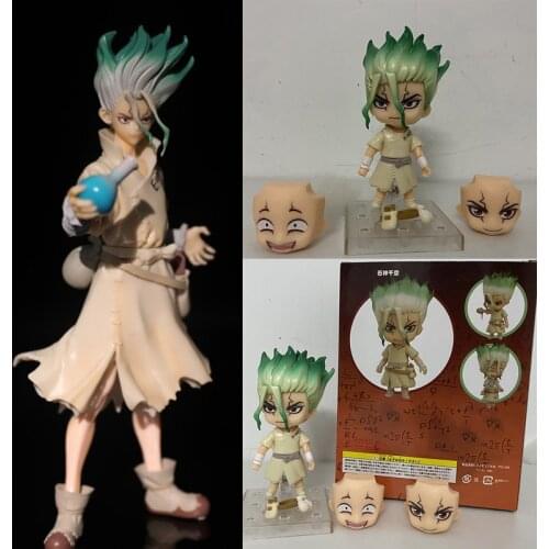 1262# Dr.STONE Anime Senku Ishigami Senkuu Action Figure Figurine Movable Collectible Model Doll Toys