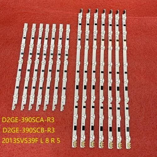 14pcs/set LED Backlight strip for Samsung 2013SVS39F L 8 R 5 UE39F6800 UE39F5370 UE39F5030 UE39F5300AK UE395000AK HF390BGM-C1