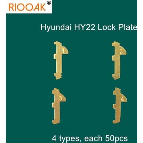 200pcs/lot HY22 Car Lock Reed Plate For HYUNDAI/IX30/35/S8/K5/Verna/New Sportage Brass Material Repair Kits 10pcs+ Spring