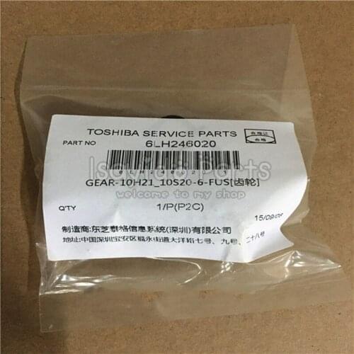 6LH246020 Genuine New Fuser Bridge Gear for Toshiba 163 165 166 167 181 182 195 203 205 206 207 212 230 232 280 282 Fuser Gear