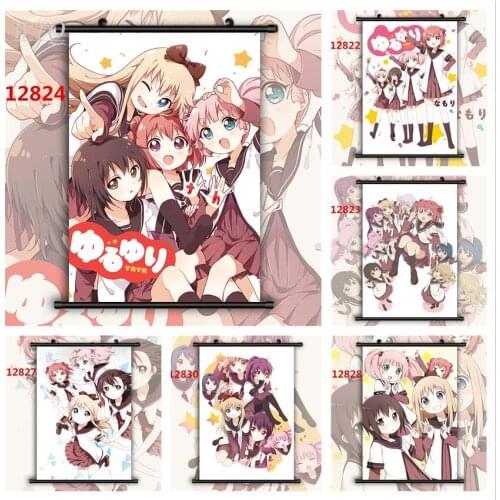 Yuru Yuri Anime Manga HD Print Anime Posters Wall Poster Canvas Painting Wall Decor Wall Art Picture Room Decor Home Decoration