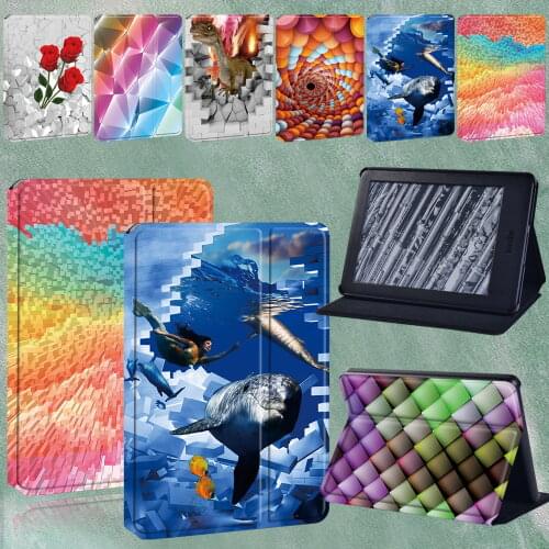 Tablet Cover for Amazon Kindle Paperwhite 1 5th/2 6th/3 7th/4 10th/ Kindle 8th/Kindle 10th Scratch Resistant Case + Stylus