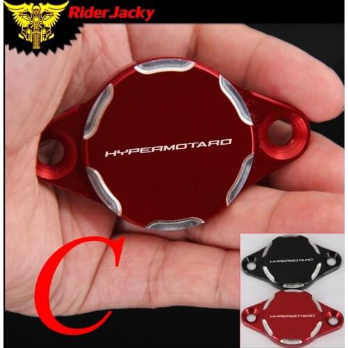 RiderJacky CNC Modification Parts Alternator Red Cover Cap For Ducati HYPERMOTARD 939 2016-2018 2017