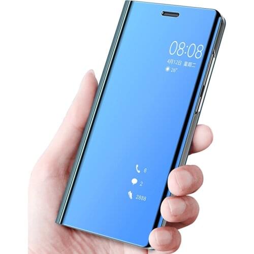 For Huawei P20 pro P10 Lite P9 P8 2017 NOVA 3 3I 2 2I Y6 Y5 Y9 Y6 2018 Honor V10 9 9I Note10 Play Smart Cases Mirror Case Cover