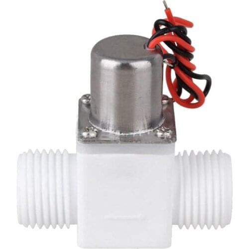 1/2" DC 3V Solenoid Valve Durable Plastic Water Control Electric Pulse Valve for Integration Faucet